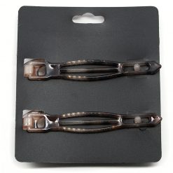 Fashion Jewelry Oval Snap Hair Clips (1 Pair) Everything For $1