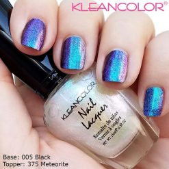 Cosmetics Kleancolor Nail Lacquer-Prismatic Topper - 375 Meteorite