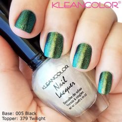 Kleancolor Nail Lacquer-Prismatic Topper - 379 Twilight Cosmetics