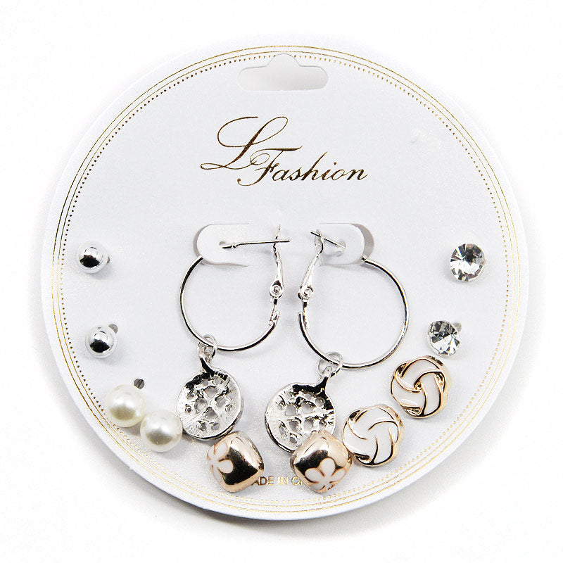 Le Fashion 6-Pair Earring Set (2538)