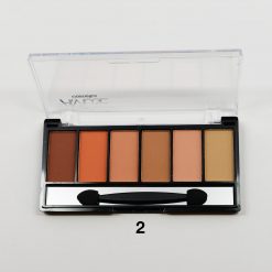 Amuse 6-Color Eyeshadow Palette Cosmetics