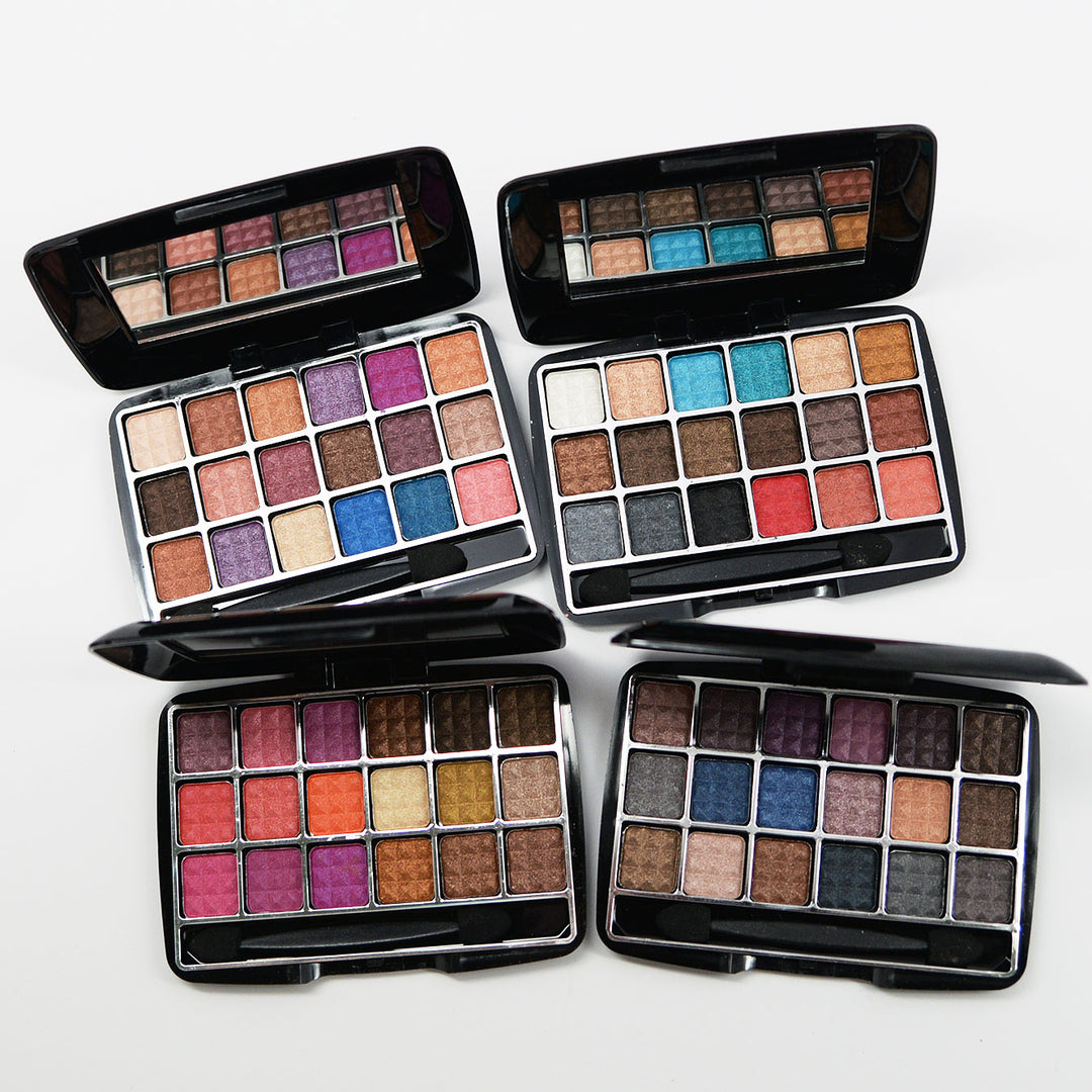 Amuse 18-Color Shimmering Eyeshadow Palettes (FK9622)