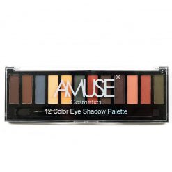 Cosmetics Amuse 12-Color Eyeshadow Palette (FK9672)