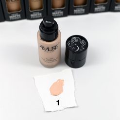 Cosmetics Amuse Full Coverage Foundation Semi-Matte Finish