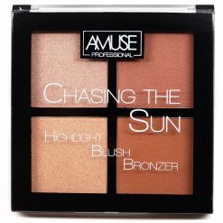 Amuse Chasing The Sun Highlight Blush Bronzer Palette
