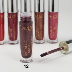 Amuse Metallic Matte Liquid Long Lasting Lipstick (LIP2073)