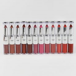Amuse Long Lasting Duo Matte Lipstick & Liquid Lip Gloss Cosmetics