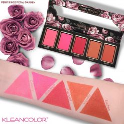 Kleancolor Rustic Bouquet Blush Palette Cosmetics