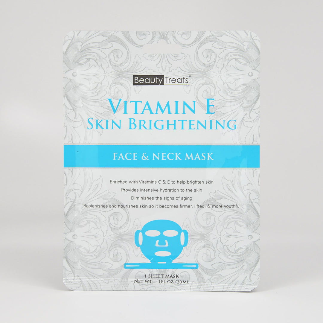Beauty Treats Vitamin E - Face And Neck Mask Cosmetics