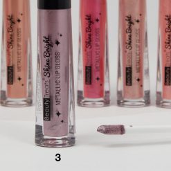 Cosmetics Beauty Treats Shine Bright Metallic Lip Gloss