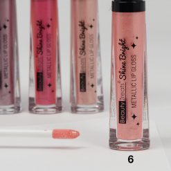 Cosmetics Beauty Treats Shine Bright Metallic Lip Gloss