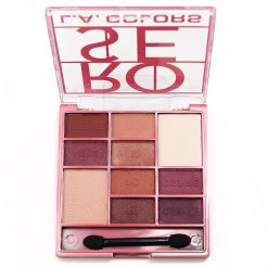 L.A. Colors Color Block Eyeshadow Palette - ROSE