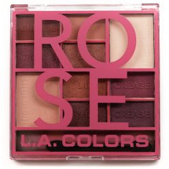 L.A. Colors Color Block Eyeshadow Palette - ROSE