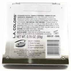 L.A. Colors Color Block Eyeshadow Palette - COOL Cosmetics