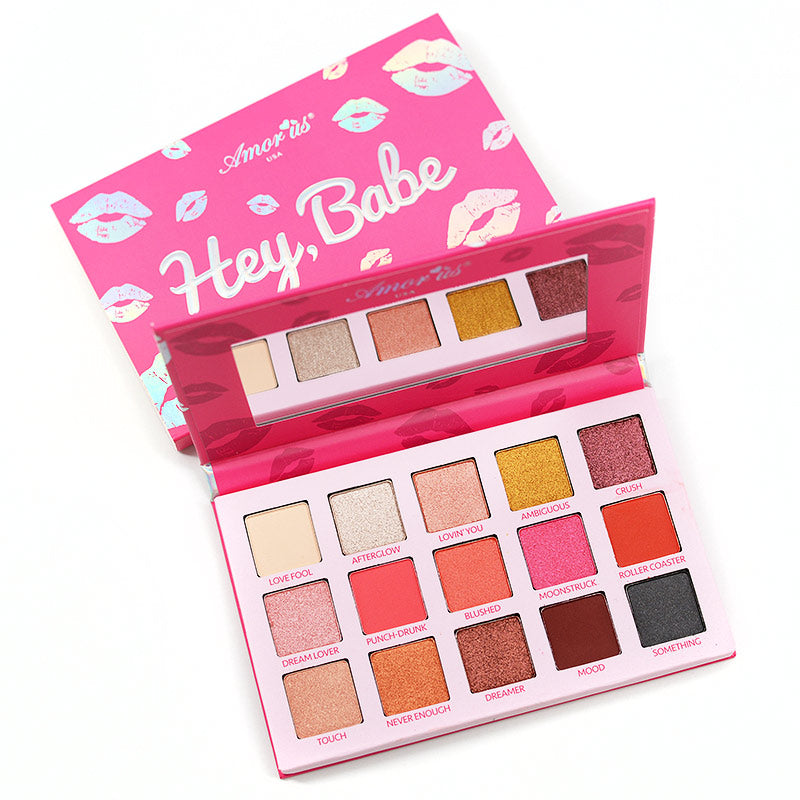 Amor Us Hey, Babe 15-color Pressed Pigment Palette
