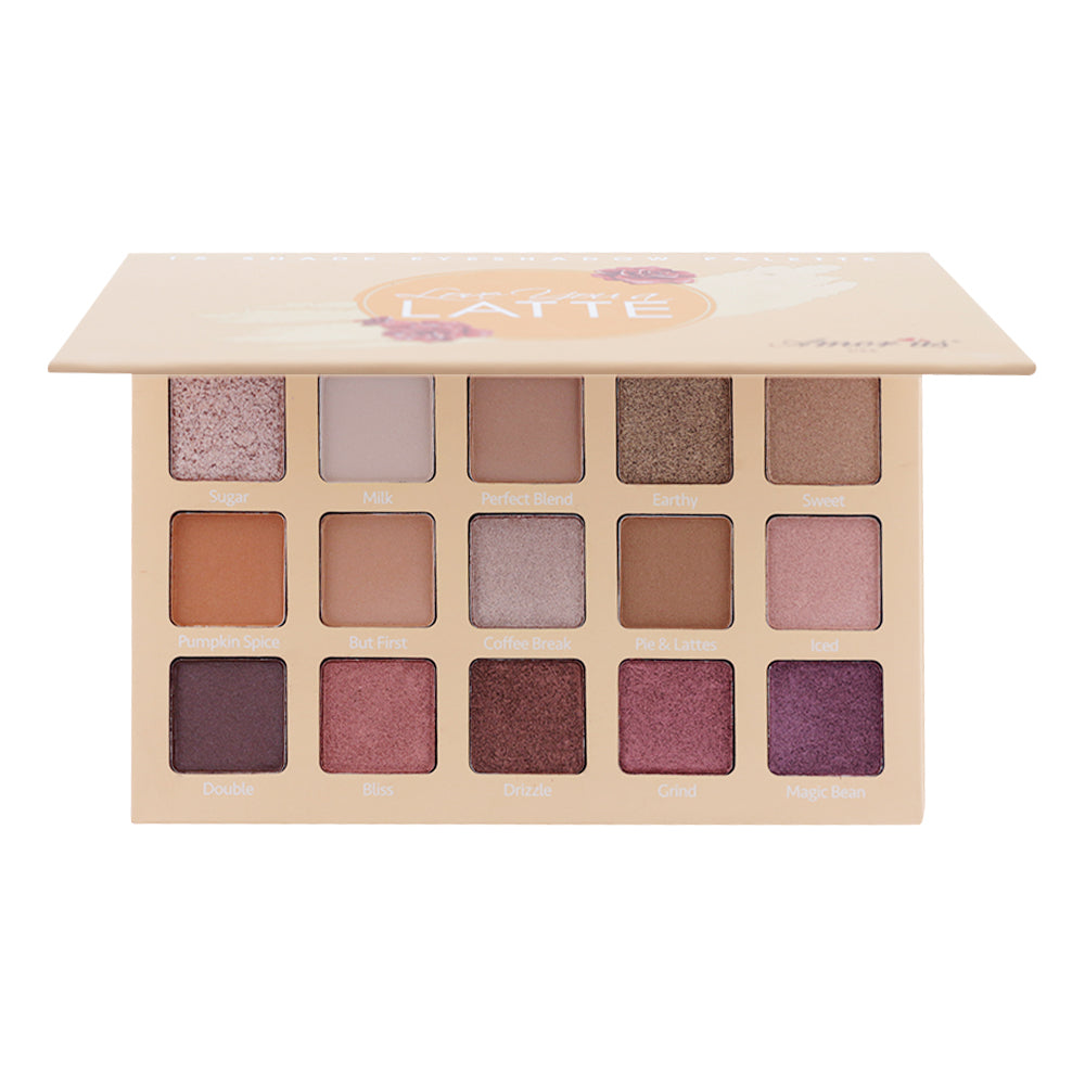 Cosmetics Amor Us Love You A Latte 15-color Eyeshadow Palette
