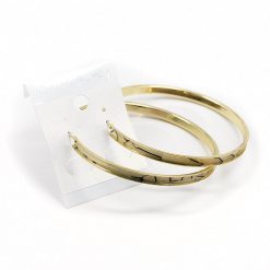 Fashion Jewelry Hoop Earrings With Colorful Edges Accessories