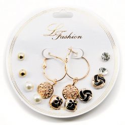 Le Fashion 6-Pair Earring Set (2538)