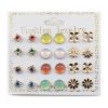 Fashion Jewelry 12-Pair Stud Earrings (2580)