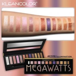 Cosmetics Kleancolor Megawatts Eyes - Illumination (ES116)