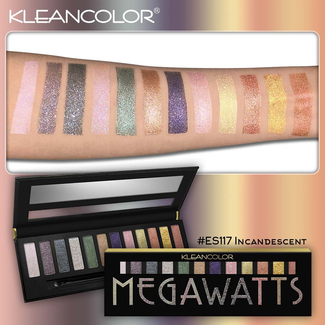 Kleancolor Megawatts Eyes - Incandescent (ES117) Cosmetics