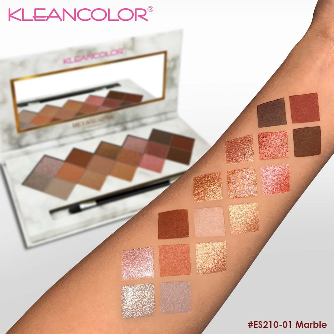 Kleancolor Metamorphic Eyeshadow Palette - Marble (ES210-01) Cosmetics