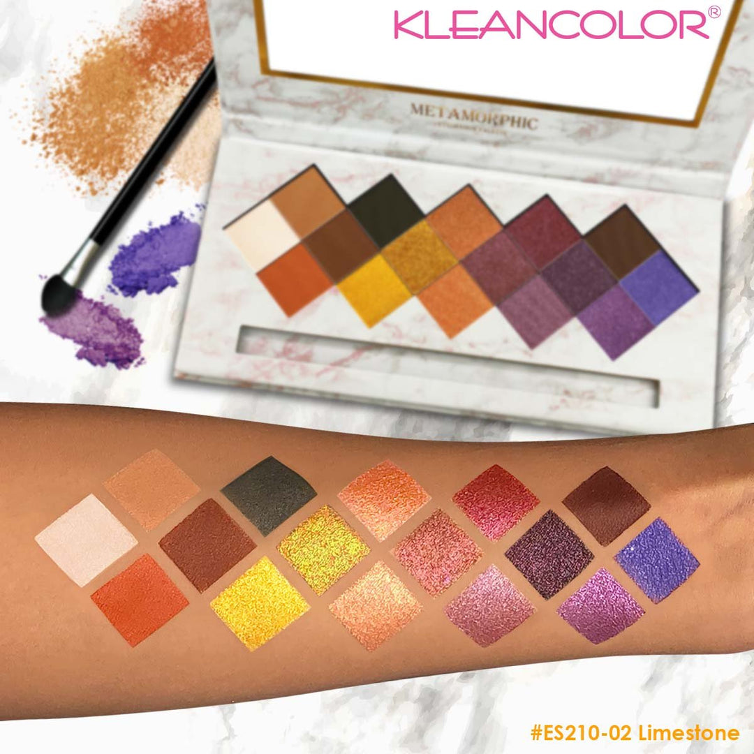 Kleancolor Metamorphic Eyeshadow Palette - Limestone (ES210-02) Cosmetics