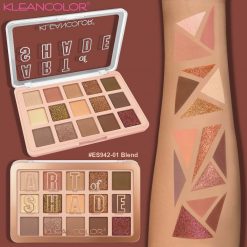 Kleancolor Art Of Shade Eyeshadow Palette - Blend Cosmetics