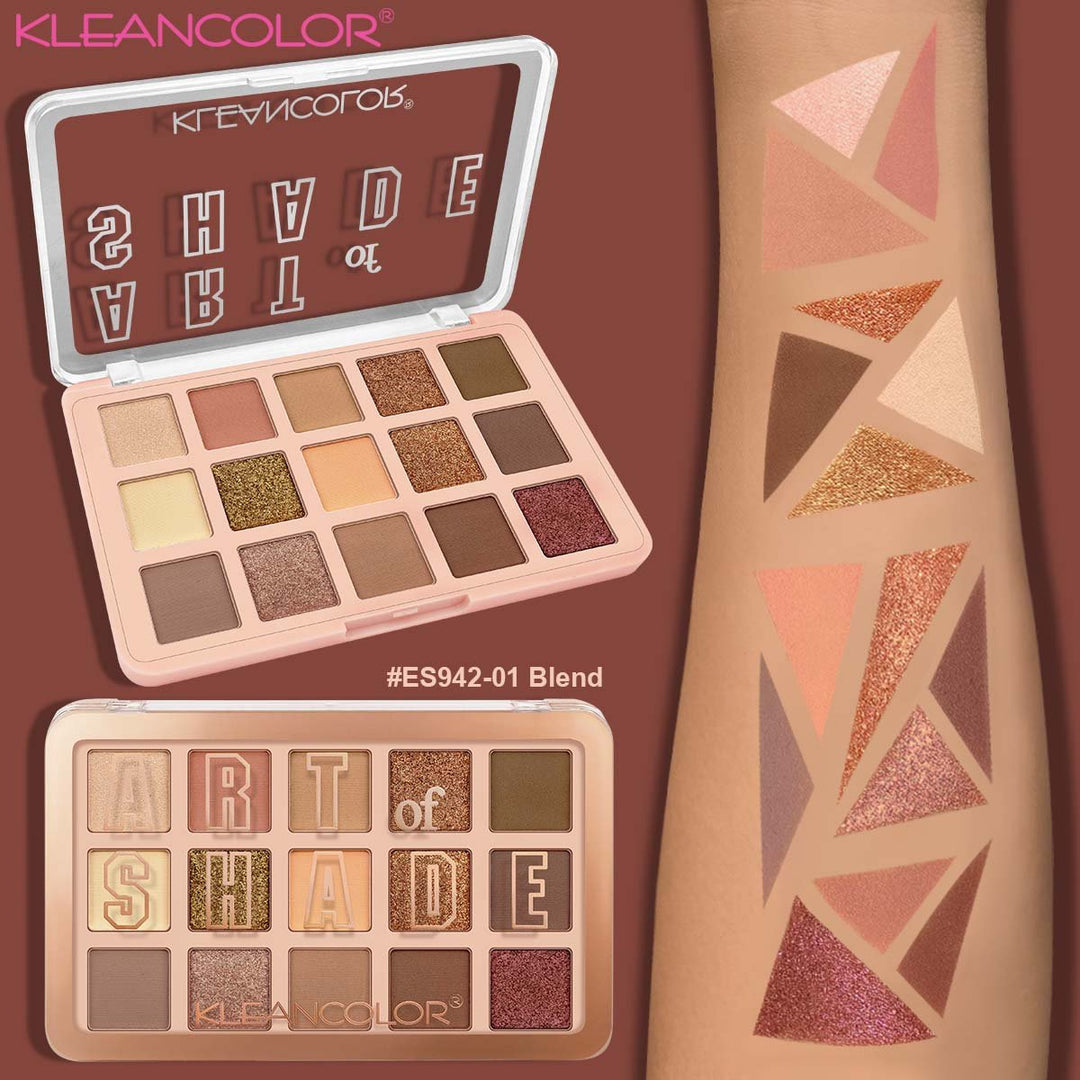 Kleancolor Art Of Shade Eyeshadow Palette - Blend Cosmetics