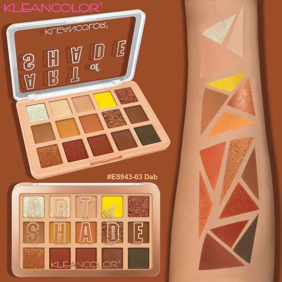 Kleancolor Art Of Shade Eyeshadow Palette - Dab