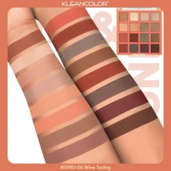 Cosmetics Kleancolor Mix & Mingle Eyeshadow Palette - Wine Tasting