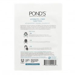 Cosmetics POND'S Hydrate + Firm Sheet Mask