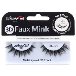 Amor Us 3D Faux Mink Lashes - #21 Cosmetics