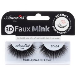 Cosmetics Amor Us 3D Faux Mink Lashes - #34