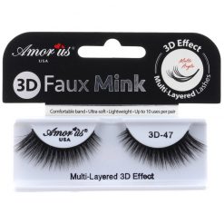 Amor Us 3D Faux Mink Lashes - #47 Cosmetics