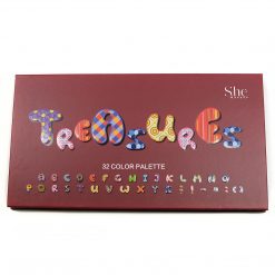 She Makeup S.he Makeup "Treasures" 32-Color Eyeshadow Palette (SP04)