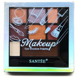 Santee 9-Color Makeup Collection Eyeshadow And Blush Palette