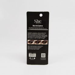 She Makeup S.he Waterproof Gel Eyebrow - Black Cosmetics