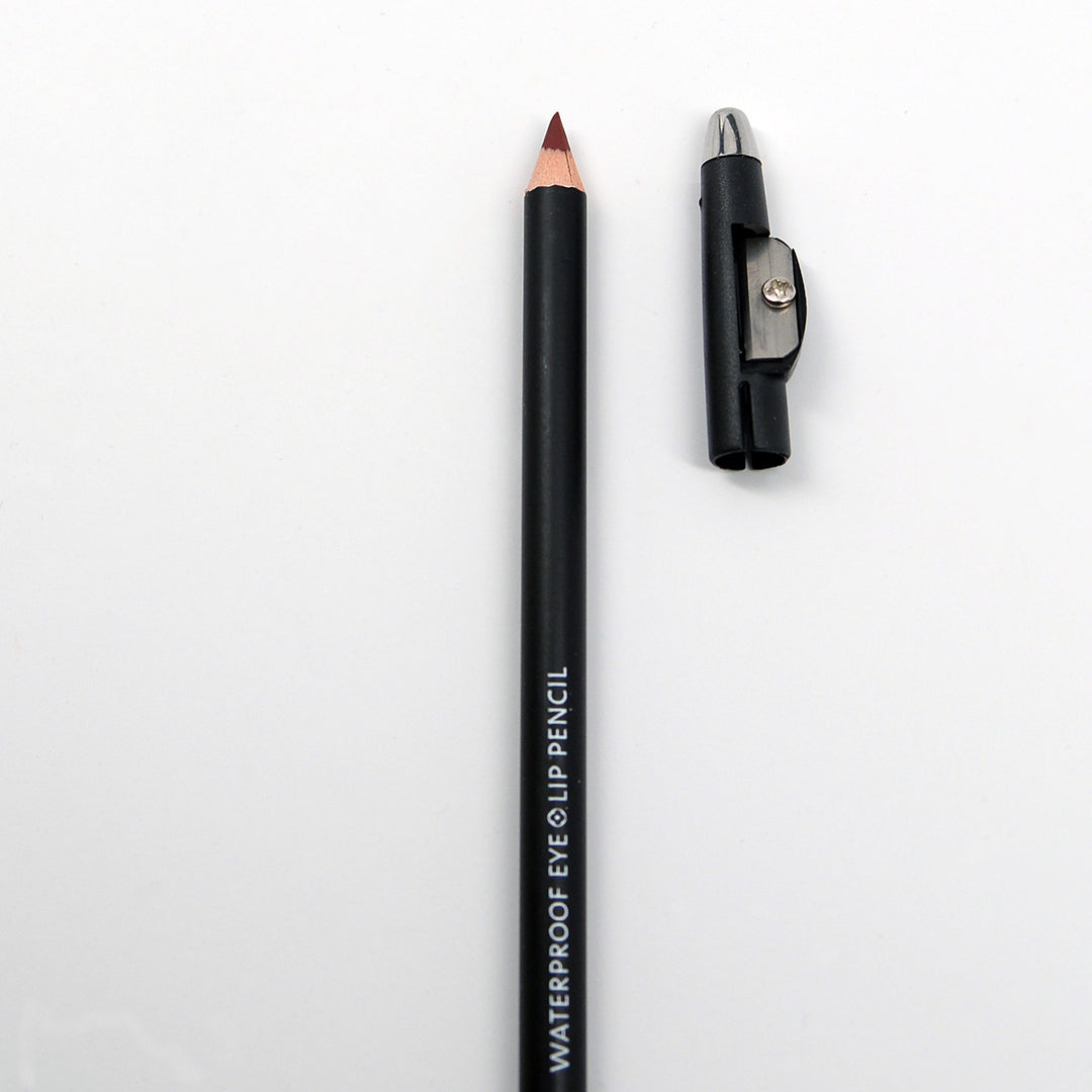 She Makeup Cosmetics S.he Waterproof Eye And Lip Pencil With Sharpener - Hot Red
