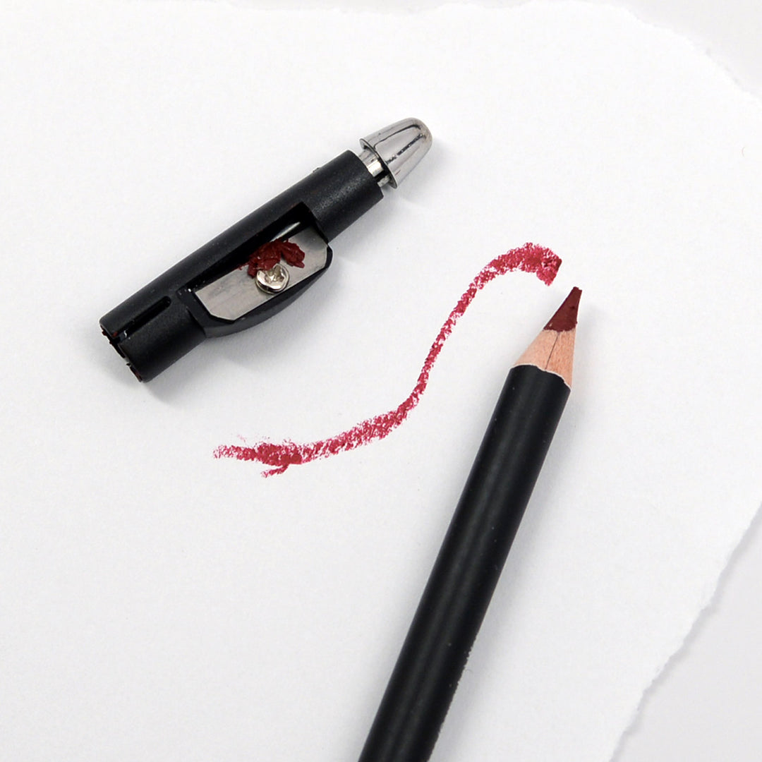 She Makeup Cosmetics S.he Waterproof Eye And Lip Pencil With Sharpener - Hot Red