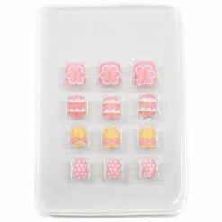 UBC KIDS Stick-On Nails - Peach Colors