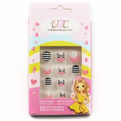 UBC KIDS Stick-On Nails - Stripes Theme