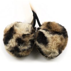 UBC Animal Print Pom Pom Hair Ties