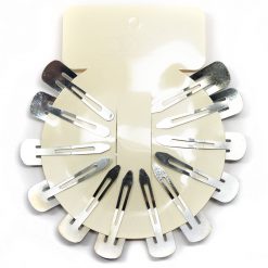 Always Mei BB Hair Clip Sets - Black And White (12 Pcs)