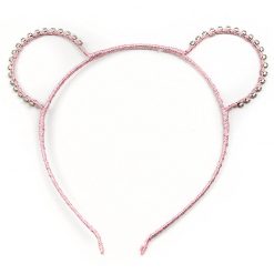 UBC Hair Rhinestone Bear Ears Headband (1023)