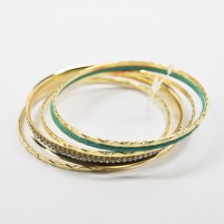 Always Mei Bangle Bracelets (6 Color Combinations) Accessories