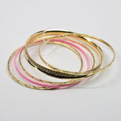 Always Mei Bangle Bracelets (6 Color Combinations) Accessories