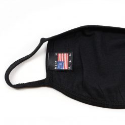 JC Sales Skin Care Cotton Face Mask Made In USA - Black