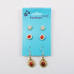 Fashion Jewelry 3-Pair Earring Set (#2515)