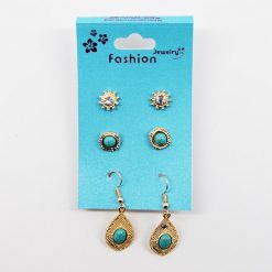 Fashion Jewelry 3-Pair Earring Set (#2515)